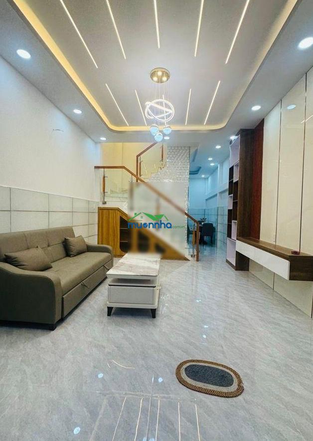Hoà bình. kênh tân hoá. luỹ bán bích. 40m2. 3 tầng. 5m thông. hơn 5t. vuông vức. quận tân phú. - 2