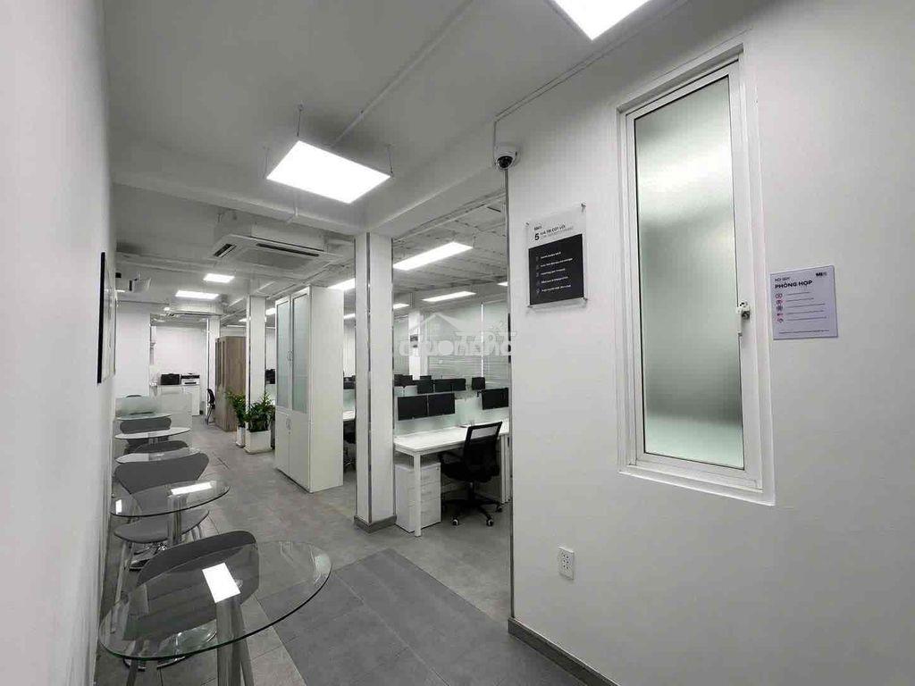 Văn phòng trần nhật duật q1, 140m2, sàn suốt, ngăn sẵn phòng - 2