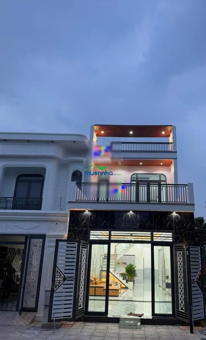 Bán nhanh nhà riêng chính chủ, chợ đệm, bình chánh, dt: 100m2, sổ hồng riêng - 2