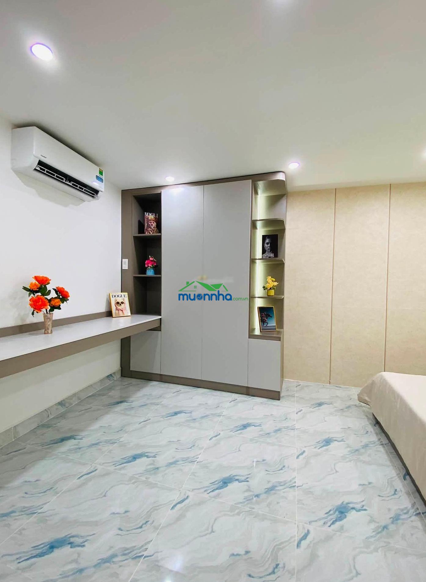 Nhà xây mới 4 tầng, nở hậu đẹp 5m, nội thất đẹp, đầy đủ, gần st emart phan huy ích - 4