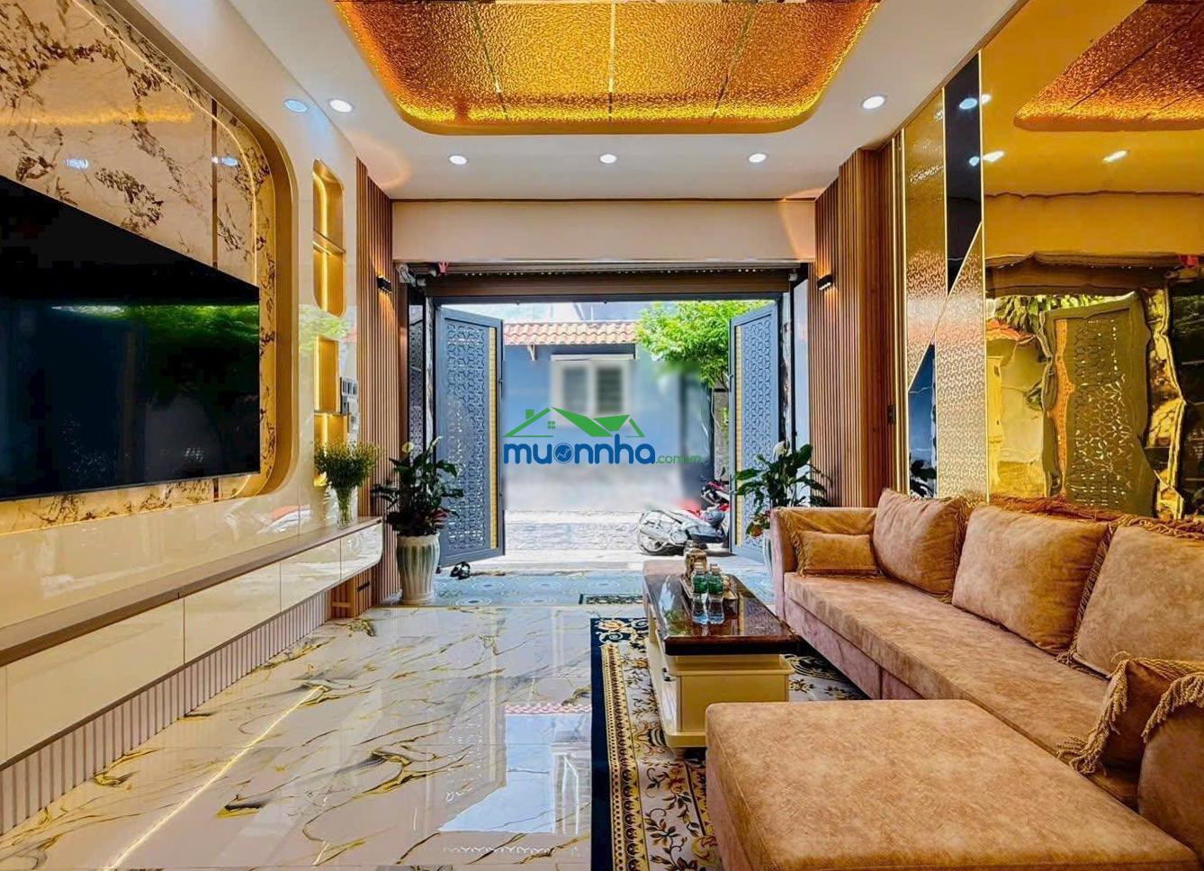 Bán nhà đẹp, đường ôtô, vũ tùng - quận bình thạnh, cho thuê 24 triệu, gần chợ bà chiểu