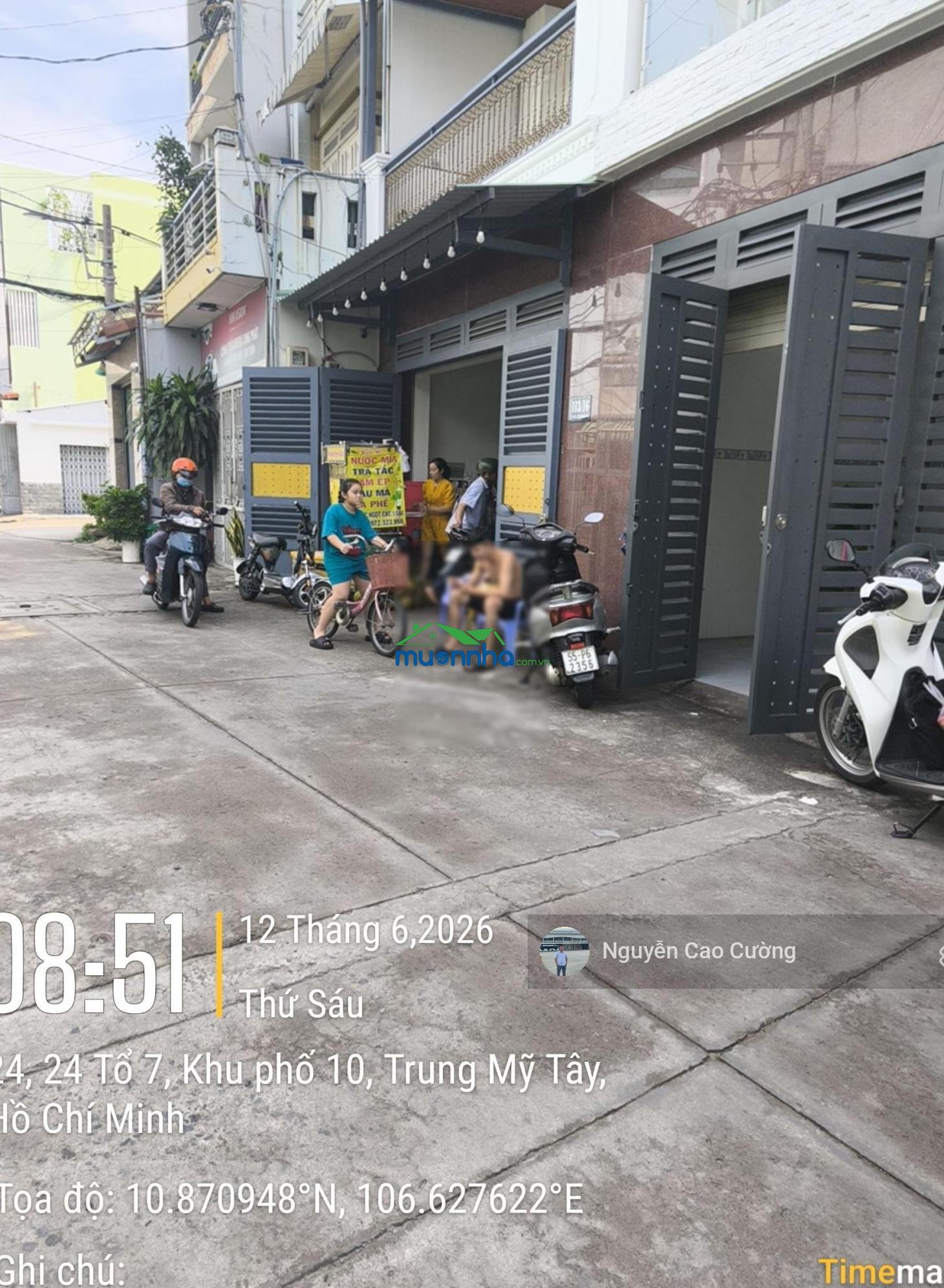 Mặt tiền nhánh hẻm 8m thông lâm thị hố, 4x20m 1 trệt 2 lầu tiện buôn bán, mở văn phòng công ty - 4