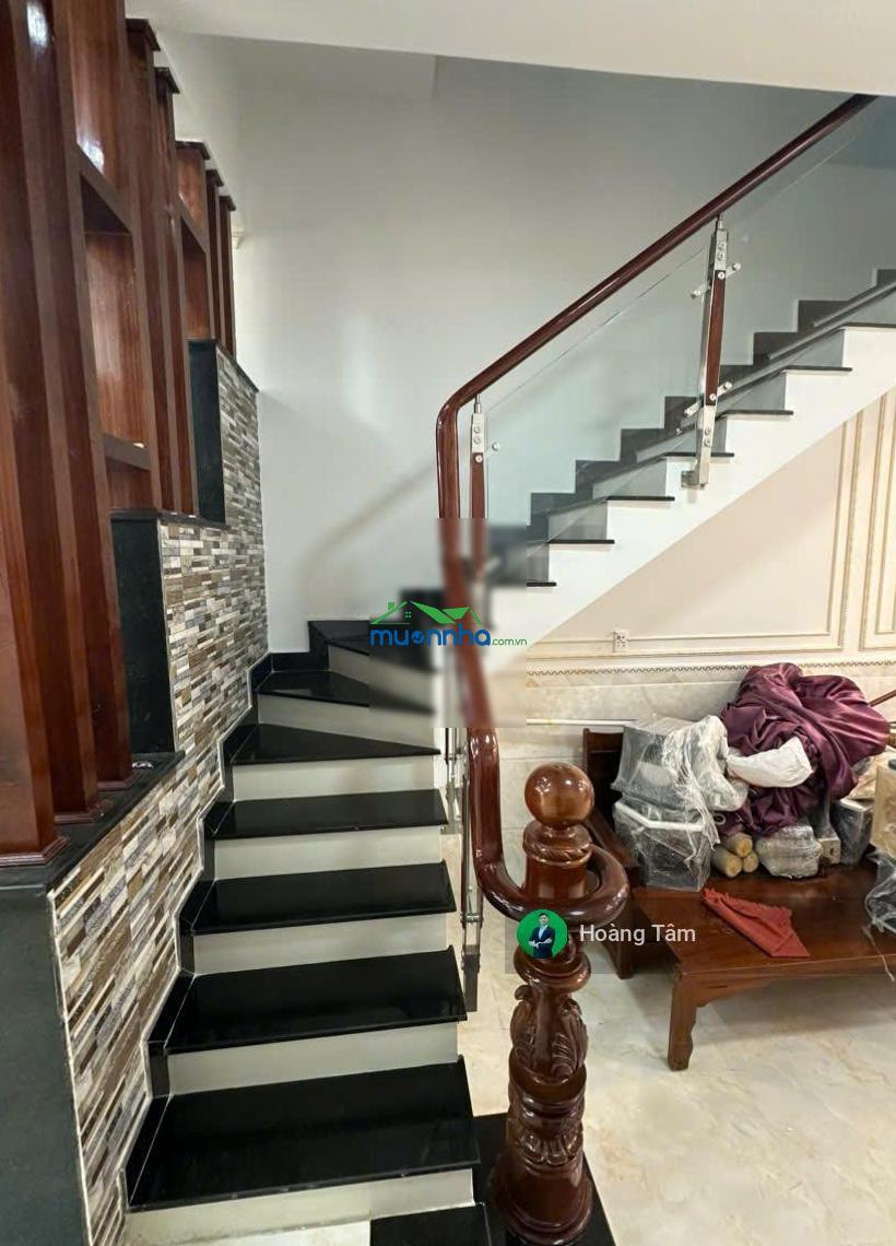 Bán nhà 4 tầng hxh 8m gần chợ an dương vương, bình phú, quận 6 - dt: 3.5x15m. giá nhỉnh 6 tỷ - 2