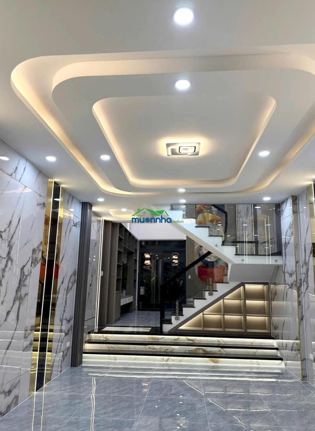 Chỉ6.6 tỷ sở hữu ngay nhà 5 tầng thạnh lộc 31,q12-sát chợ cầu đồng-dt 4.5x14m-ô tô ngủ trong nhà - 3