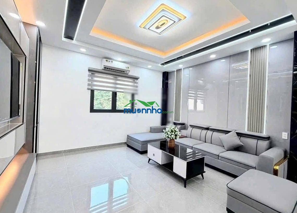 Bán nhà phố đẹp 4,5m x15m. xây 1 lửng 3 lầu hẻm 7m cách lê văn khương 70m. phường thới an. q12 - 4