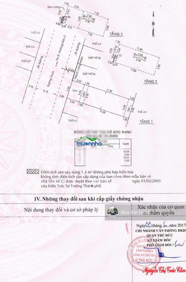 Nhà 3 tầng hoàn công đầy đủ, khu dân cư sát himlam linh chiểu, ngang 5m vuông vức - 4