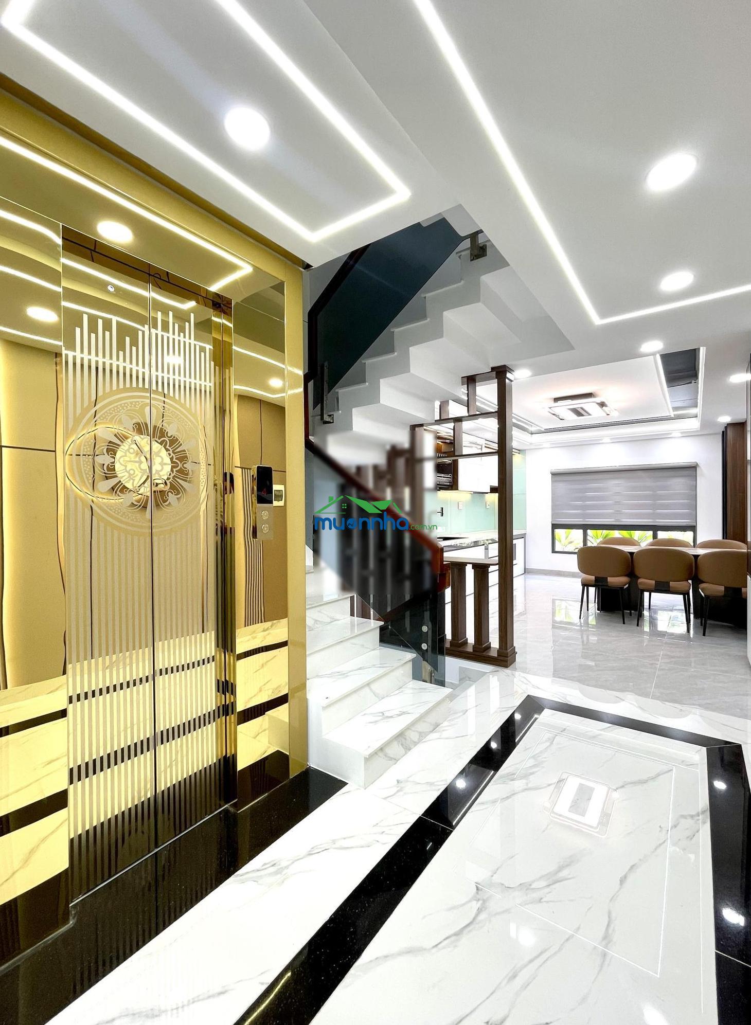 Bán nhà bình tân, sát chợ gò xoài, nhà mới 5 tầng có thang máy, hẻm 8m, 64m2, full nội thất, 9.3 tỷ - Ảnh 4