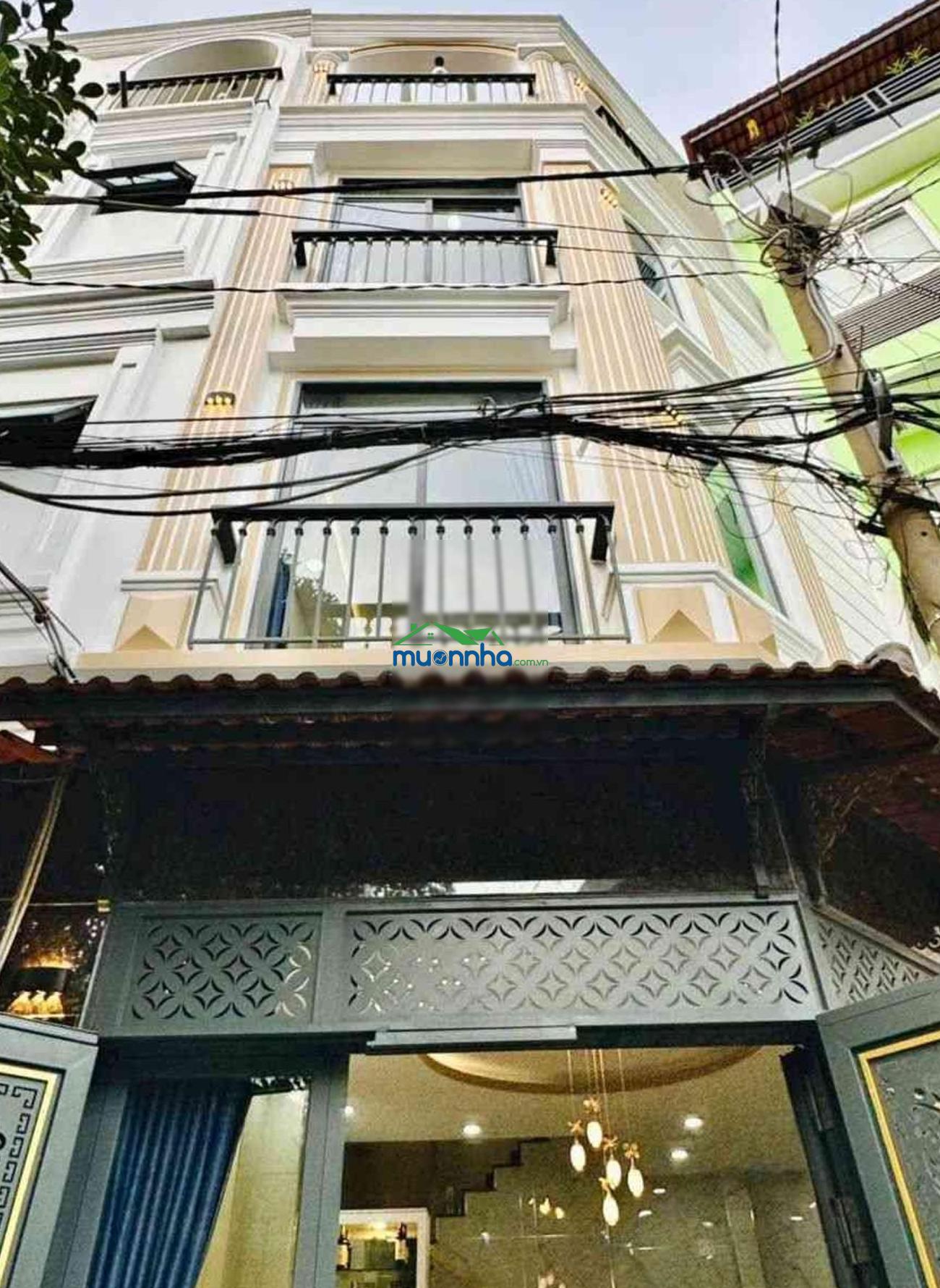 Bán nhà 4 tầng hẻm xe hơi 5m ở lê quang định, bình thạnh, nở hậu 6.8m, giá 8,7 tỷ - 3