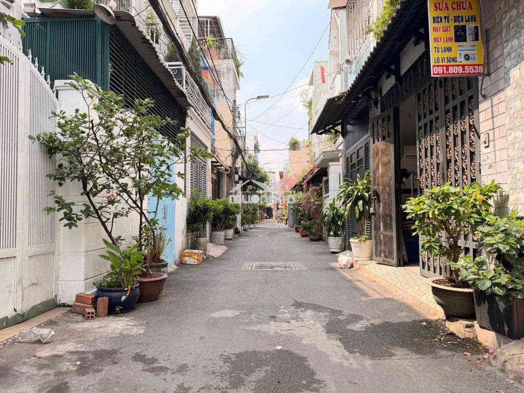 Nhà nguyên căn đường 6m thông bàn cờ lê văn thọ, phường thông tây hội - 2