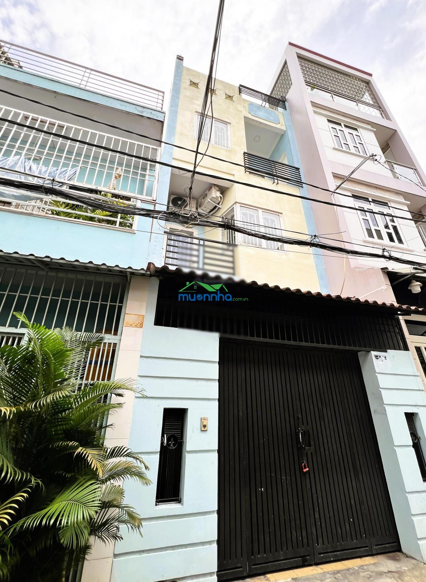 Giảm 500tr! hẻm xe hơi bùi đình túy - 4x13 - 52m2 - 4 tầng - gần chợ bà chiểu - 7.99 tỷ bình thạnh