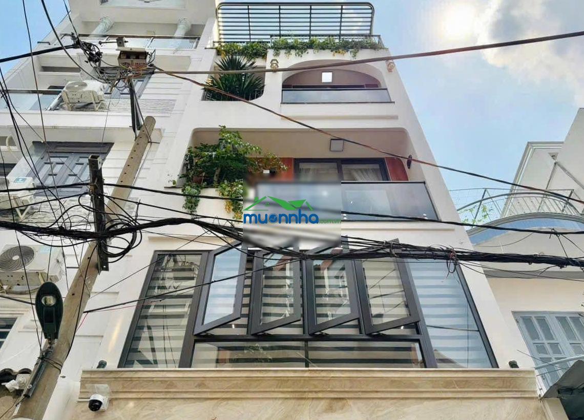 Bán nhà 5 lầu sổ hồng riêng đường lê đức thọ, phường 16, gò vấp, 52,1m2, 3tỷ550tr