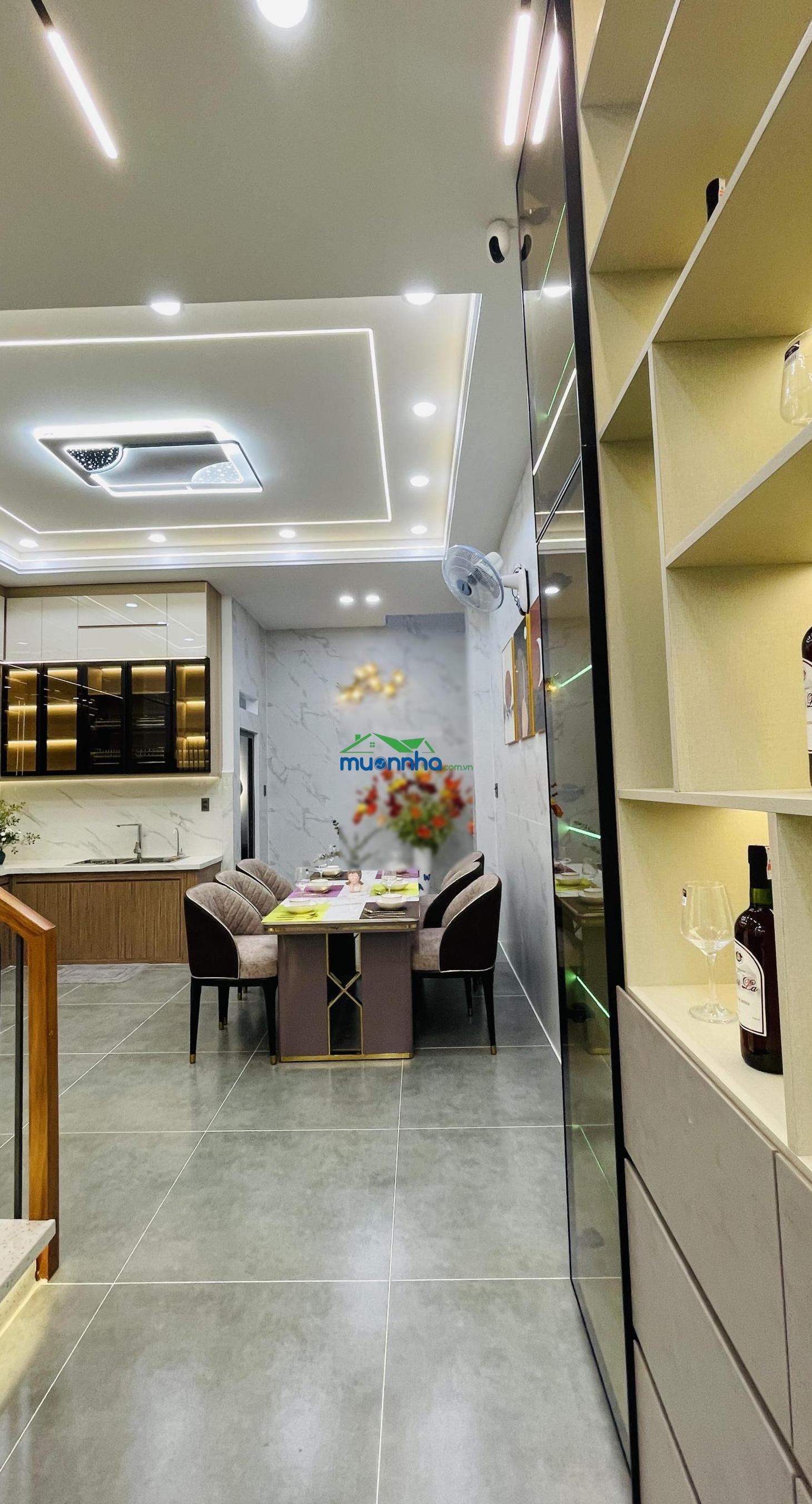 6m hxh vị trí vip, phạm văn chiêu - 5x17m (5 tầng) - nhà sân vườn - 4