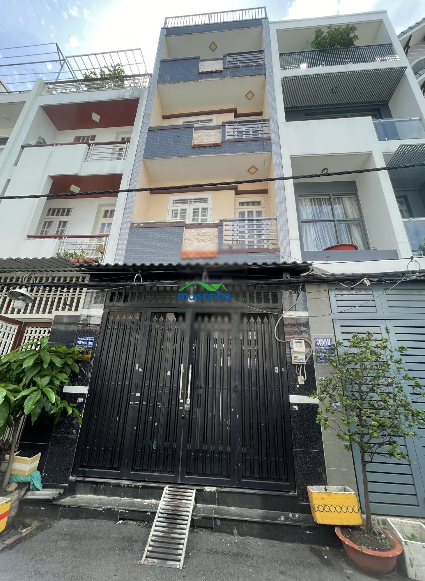 Hẻm 7m nhựa nhà mới đẹp 4 tấm 4x14 sổ vuông vức - 3