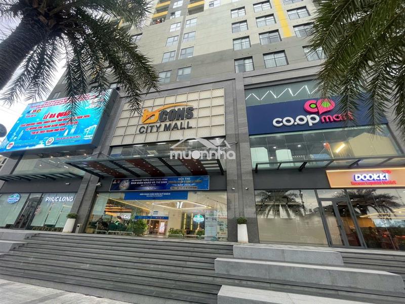 Cho thuê mặt bằng trung tâm thương mại bcons city mall (làng đại học)