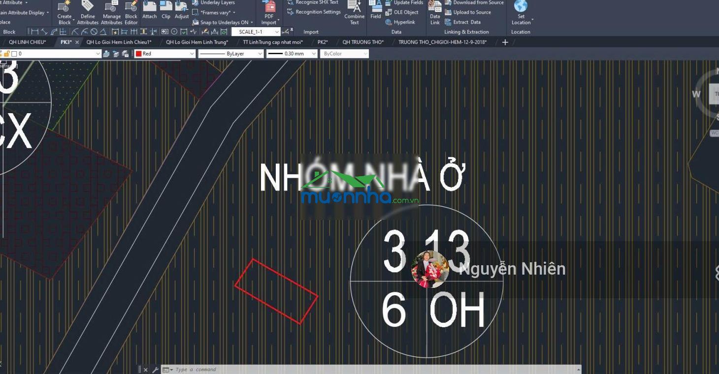 Dãy trọ - hxh thông - kế khu himlam - 200m2 ngang 9.2m - xd tự do - phân lô tốt