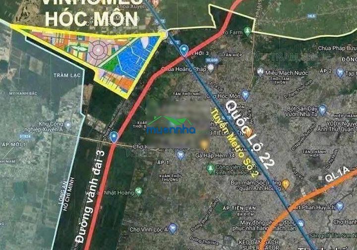 Rẻ nhất thị trường nhà phố liền kề vinhomes hóc môn sát trường đại học giá rẻ chỉ 3,5 tỷ tiền đất - 4