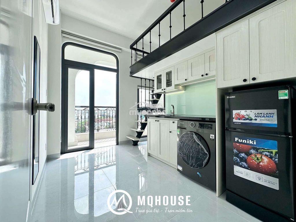 Phòng mới duplex - bancol siu mát, full nt mới+ mgr, ngay hoà bình - 3