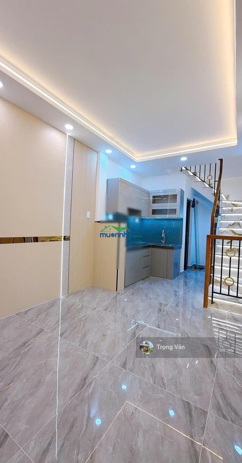 Chỉ 5,6 tỷ - khu phân lô hẻm 4m hoàng diệu giáp q1 - nhà mới 4 tầng như hình - 3