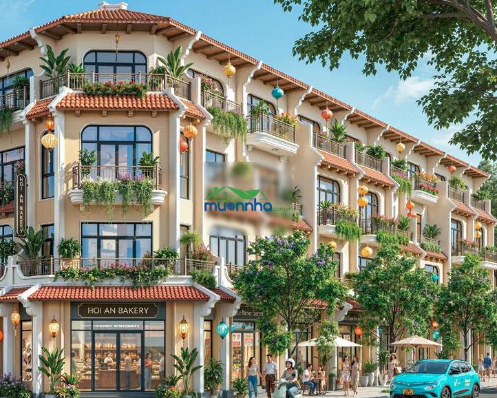 Nhà phố góc view sông tl2, gần tttm vincom, ga metro, dt 82m2, 4 tầng, vtc 3.4 tỷ. lh 0931 798 ***