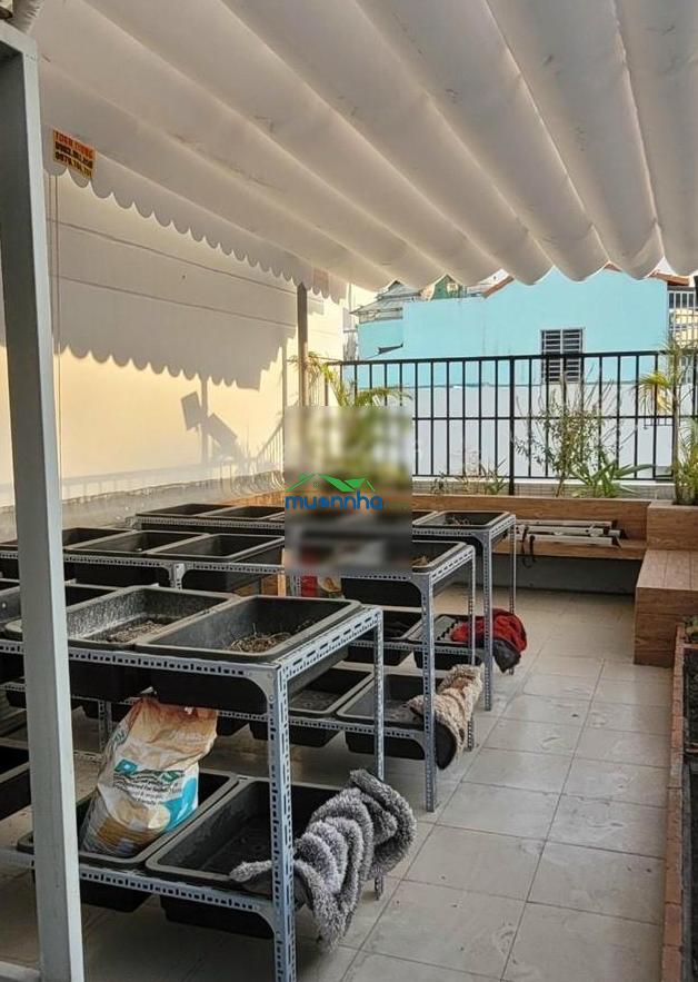 Xe hơi ngủ trong nhà bán nhà nguyễn xí, 4x15m, 2 lầu sát mặt tiền đường - 4