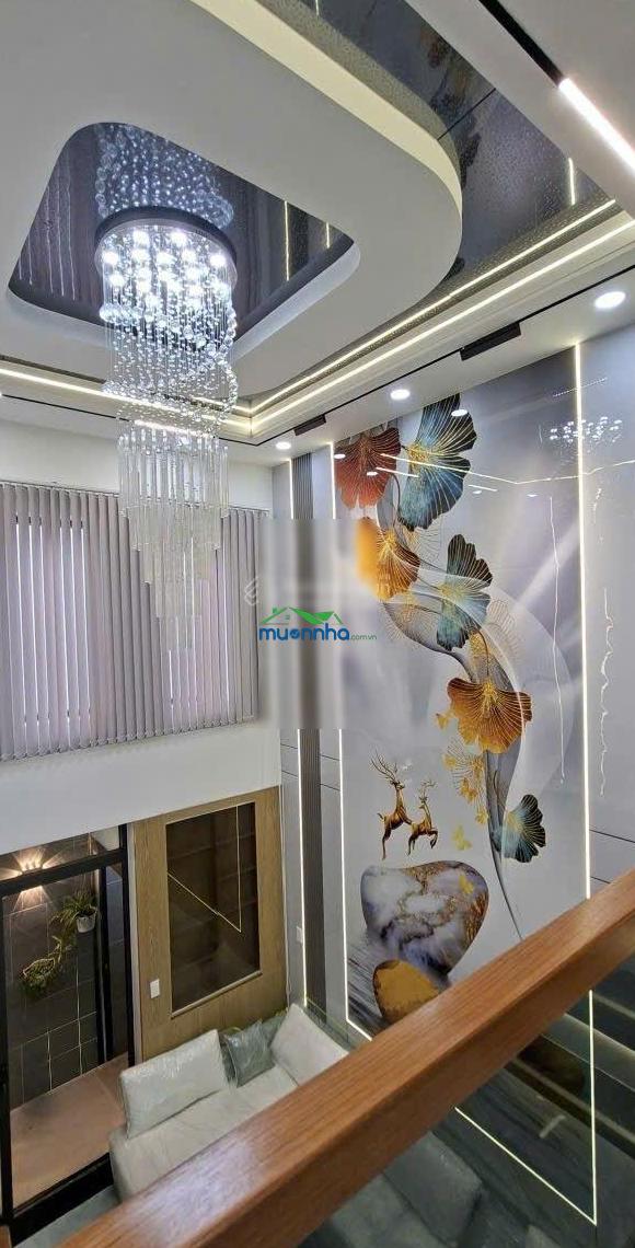 Nhà 5 tầng full nội thất hẻm ô tô kế bên tên lửa, gần aeon bình tân - 3