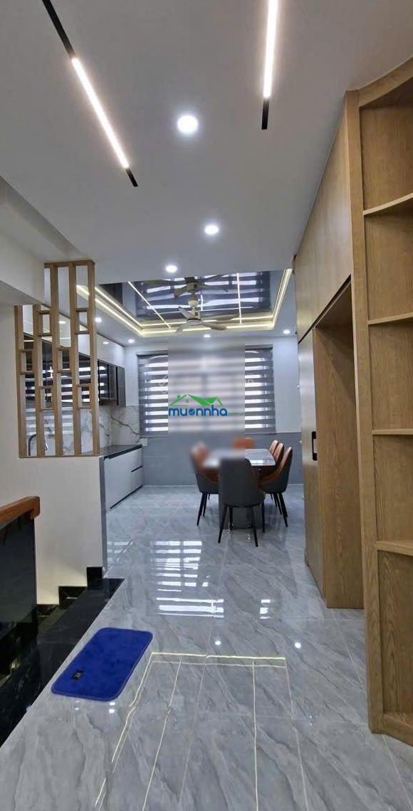 Nhà 5 tầng full nội thất hẻm ô tô kế bên tên lửa, gần aeon bình tân - 4
