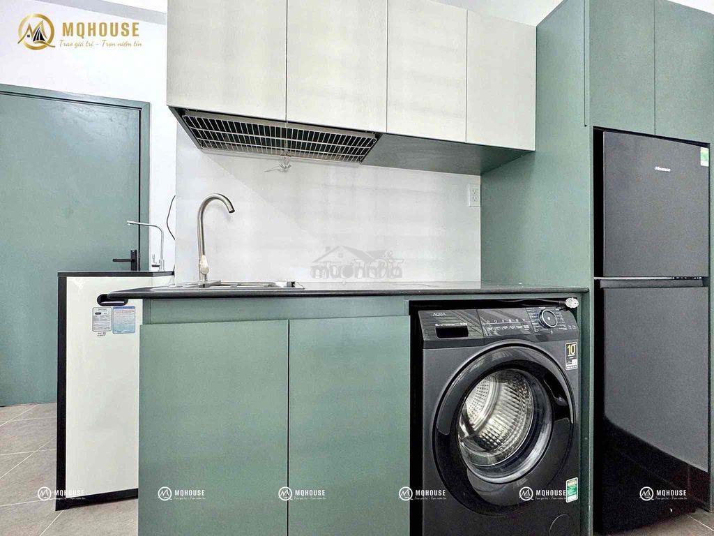Studio full nội thất máy giặt riêng ban công thoáng lý thường kiệt q10 - 4