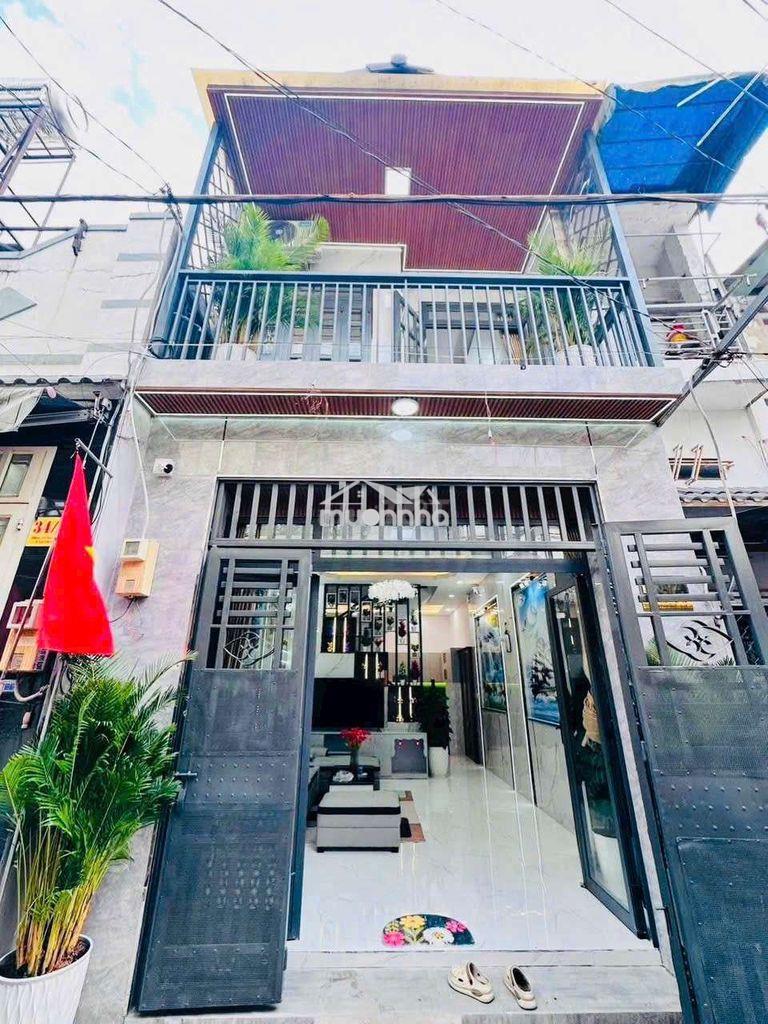 Bán nhà đẹp giá tốt  4x13m hẻm 4m xe hơi tân thới hiệp 09