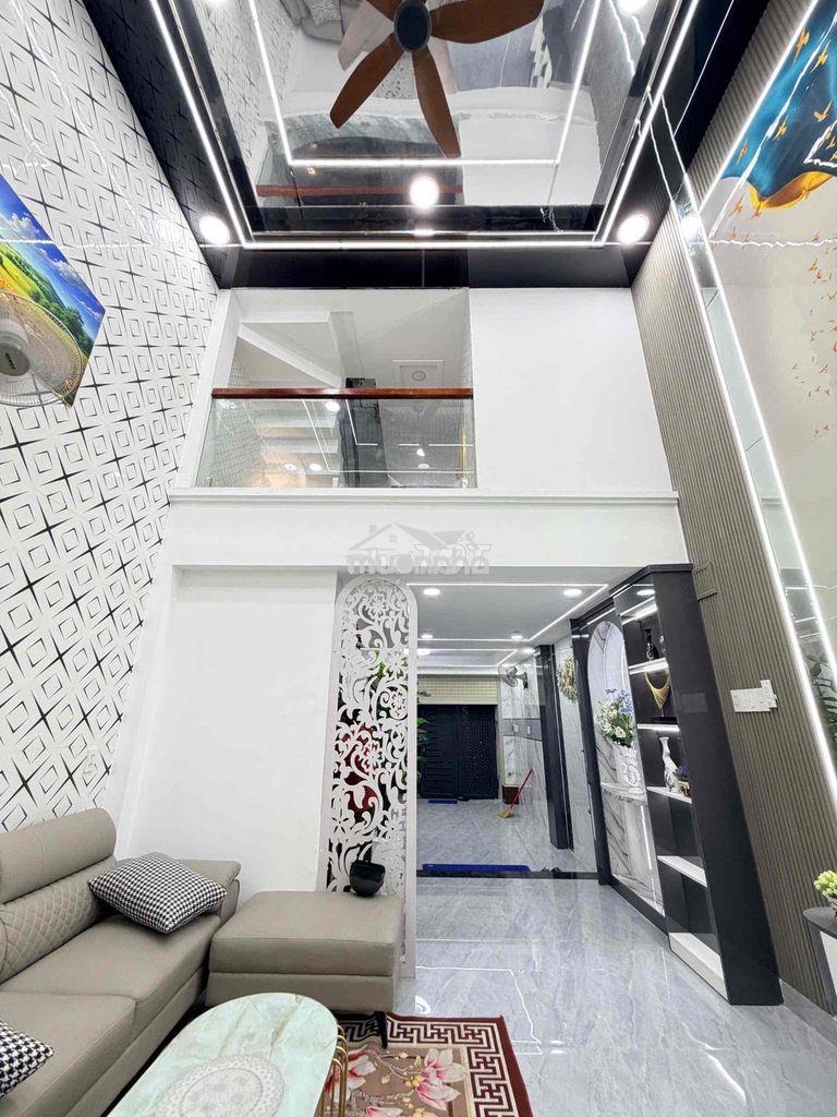 Cho thuê nhà nguyên căn giá mềm trục đường nguyễn tư giản p12 gò vấp - 4