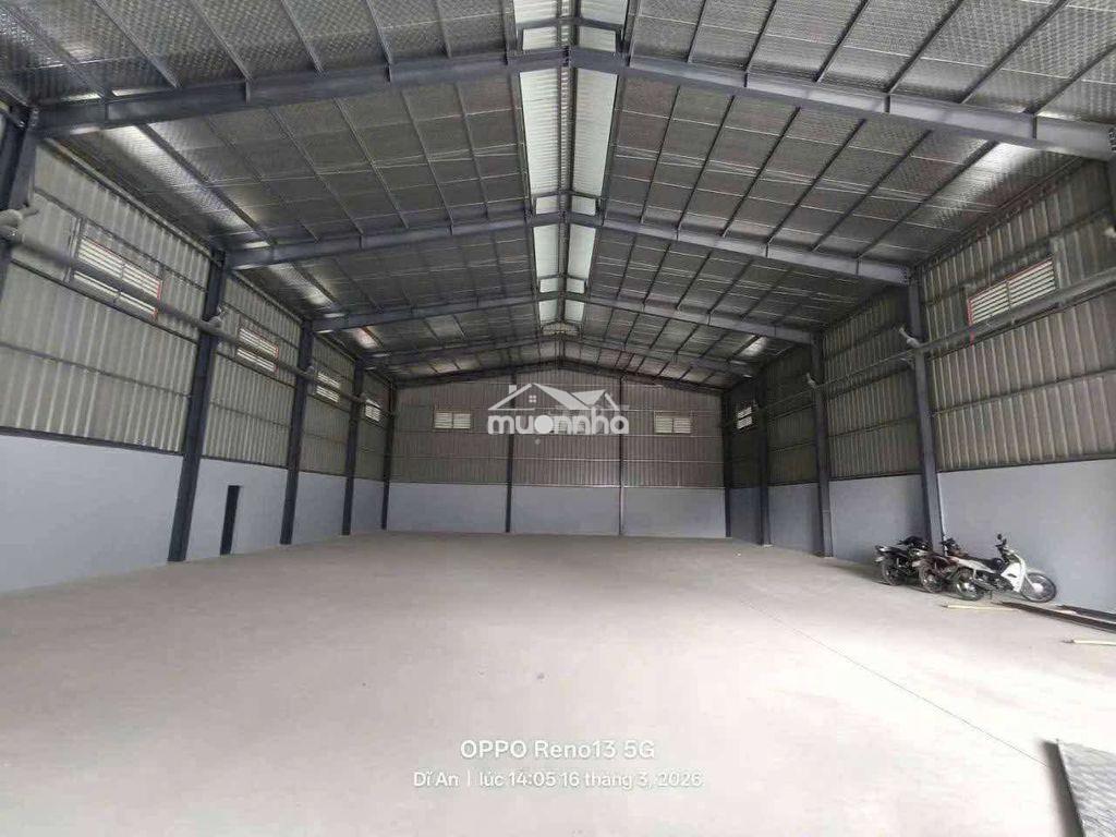 Xưởng dĩ an mới 100% 600m giá 40tr có sân - 2
