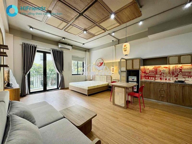 [ Chdv quận 2 ]📍sắp trống !! studio ban công🎉 nội thất new 100%