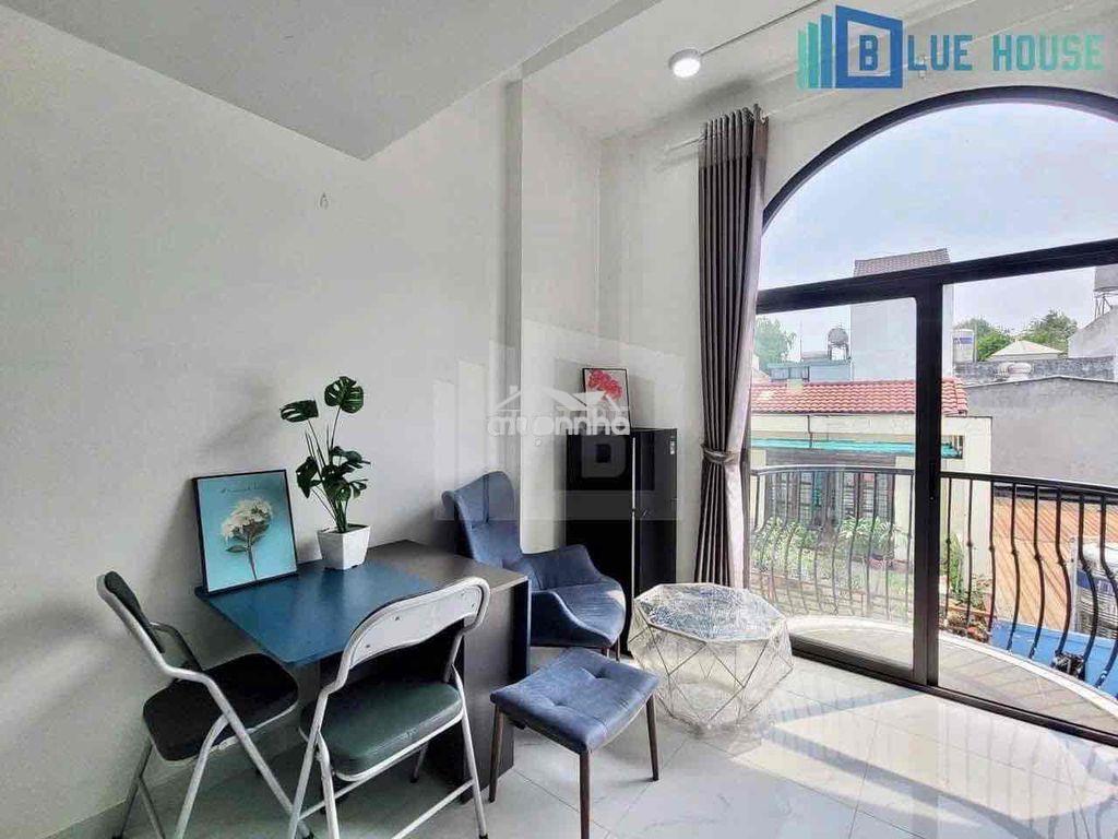 Phòng full nội thất ban công ngay nguyễn văn quá- chợ cầu - cvpm qt - 3