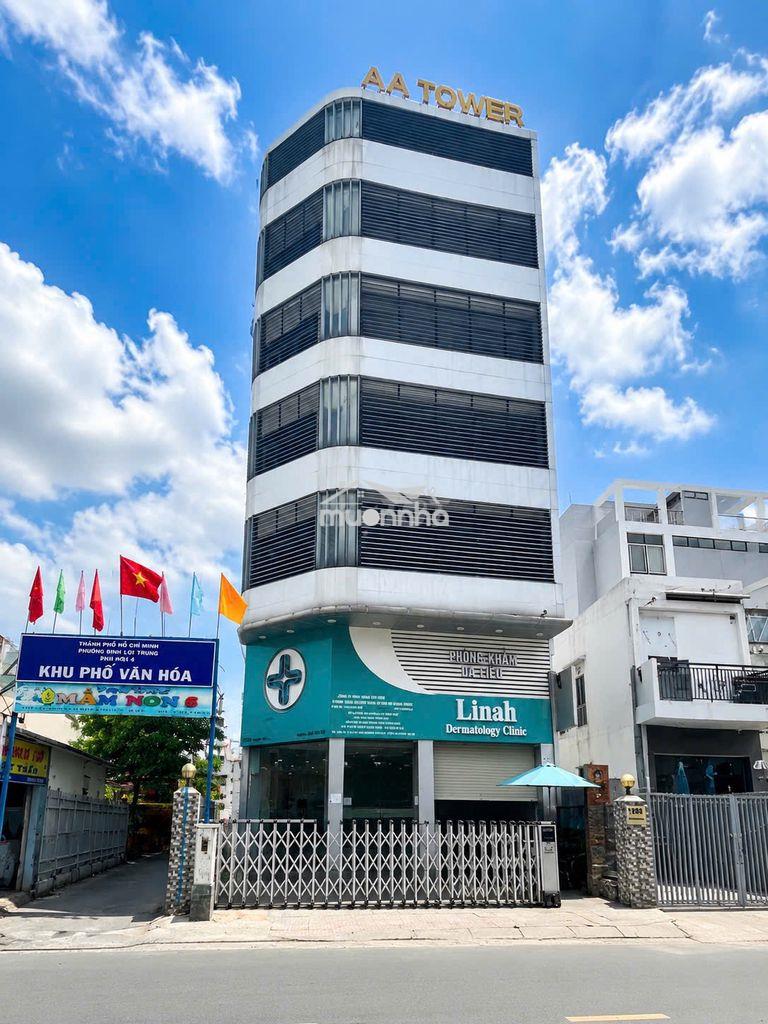 TOÀ NHÀ VĂN PHÒNG 2 MẶT TIỀN HƠN 1000M2 SỬ DỤNG TRUNG TÂM BÌNH THẠNH
