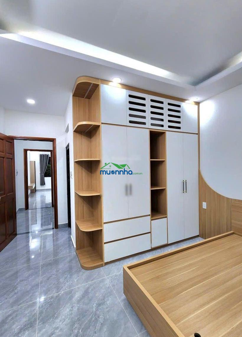 Nhà 5 tầng xây mới ken dtsd 300m kdc đồng bộ dt 60m hẻm xe tải thông full nội thất giá 7.6 tỷ