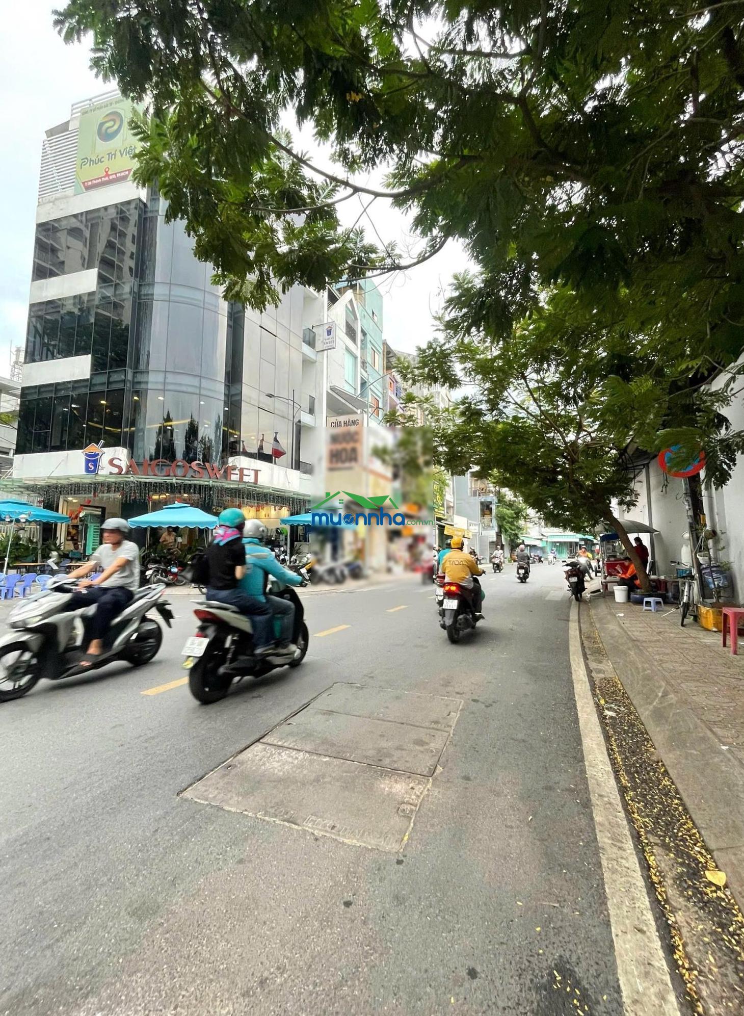 Bán nhà cư xá đồng tiến, đường thành thái quận 10, ô tô ngủ trong nhà, 78m2, 4 tầng, ngang 4