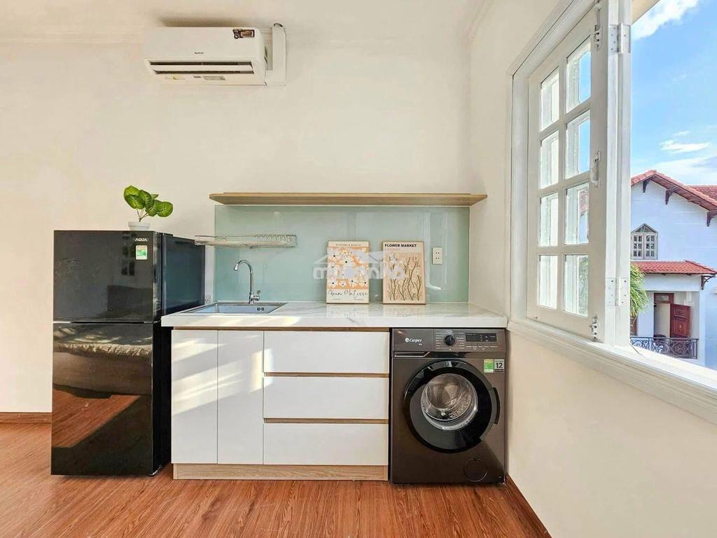 Phòng 30m2_studio cửa sổ trời_full hoặc ít nt_120 hoa lan phú nhuận - 4