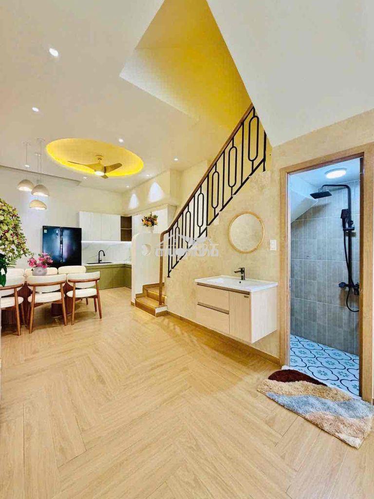 💟 Cho thuê nhà hẻm xe tải full nt mới 4pn 6wc hẻm 401/ lê van thọ p9 - 3