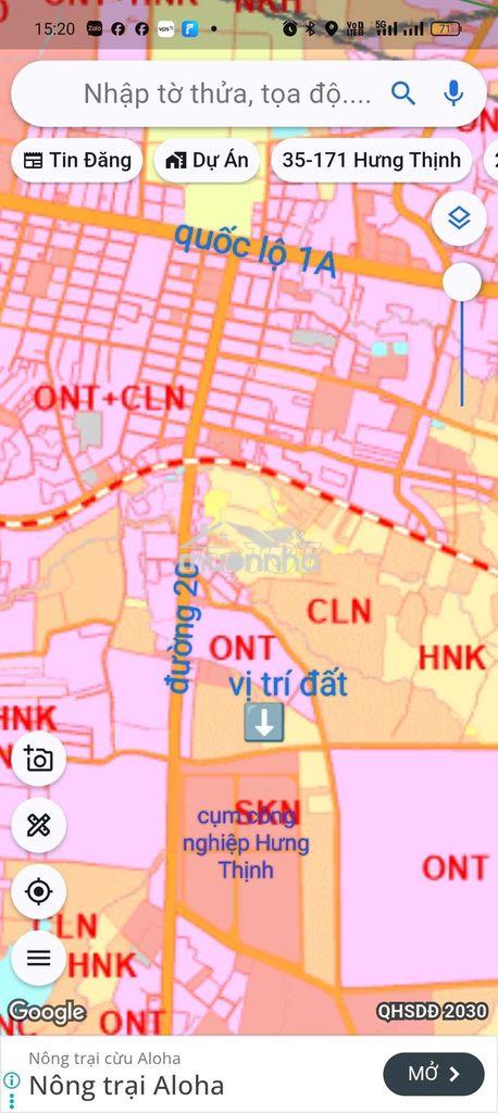 Đất mặt tiền 23m – đối diện cụm công nghiệp – cách sân bay lt 16km - 2