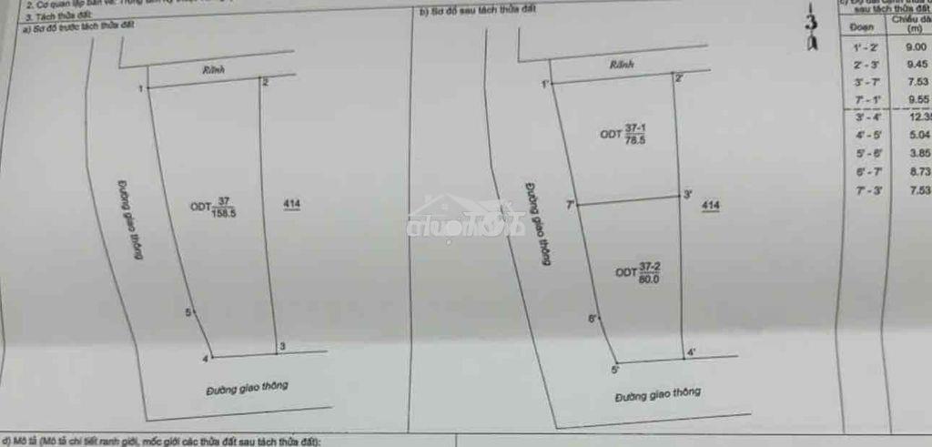 Bán lô 2 lô đất mới tách f0 ngay kdc vip tân phong - 3