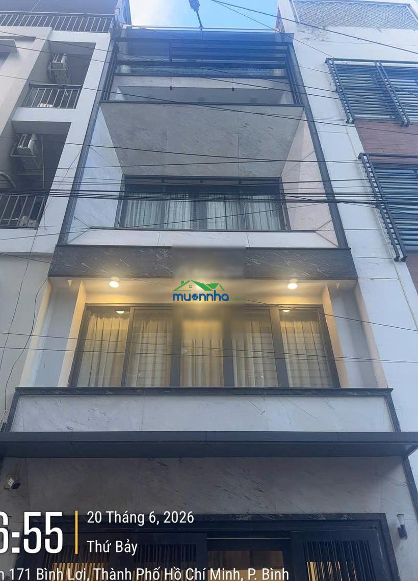 Chủ nhà kẹt tiền cần bán nhà mới xây tâm huyết. hẻm 6m. xây 5 tầng thang máy, full nội thất cao cấp - 2