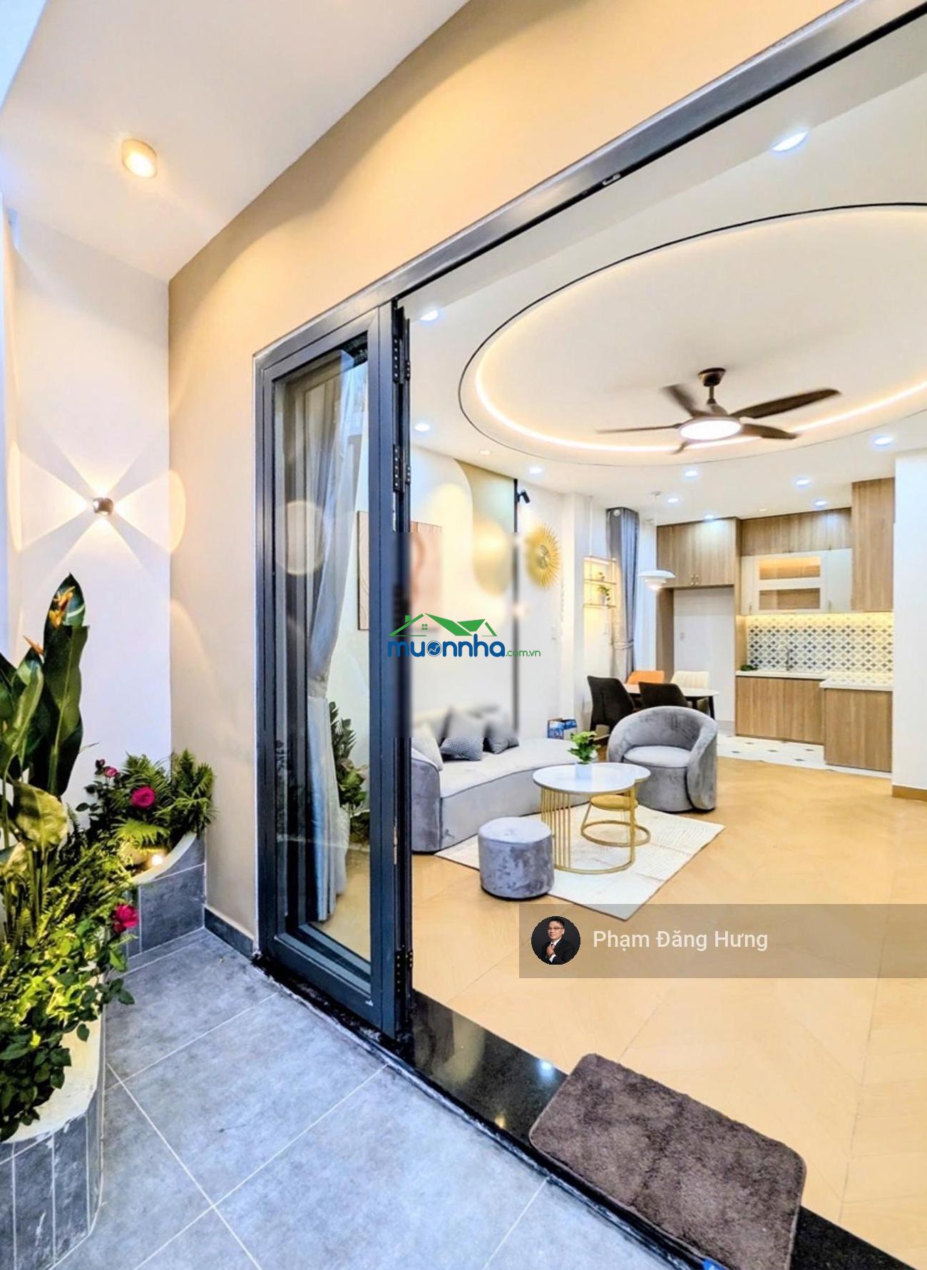 Bình thạnh nhà hẻm oto gần mặt tiền nguyễn văn đậu, 2 tầng, 5x9m, full nội thất, giáp q1,pn, 5.9 tỷ - 3