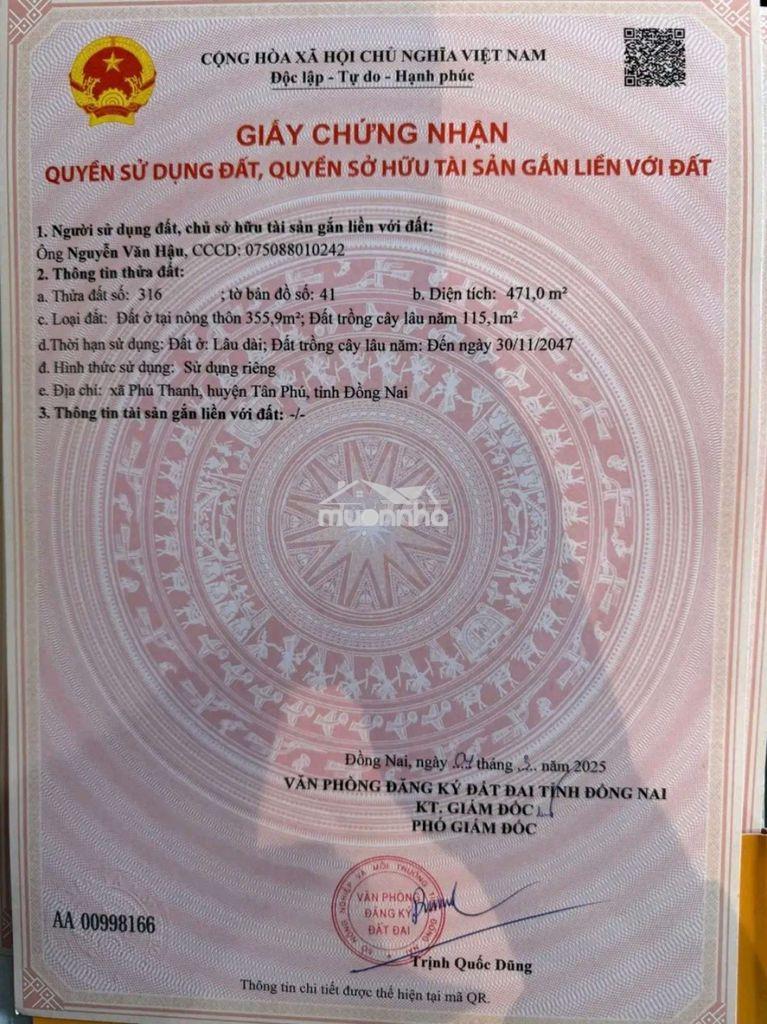 Bán nhà đất tân phú - đồng nai - 4
