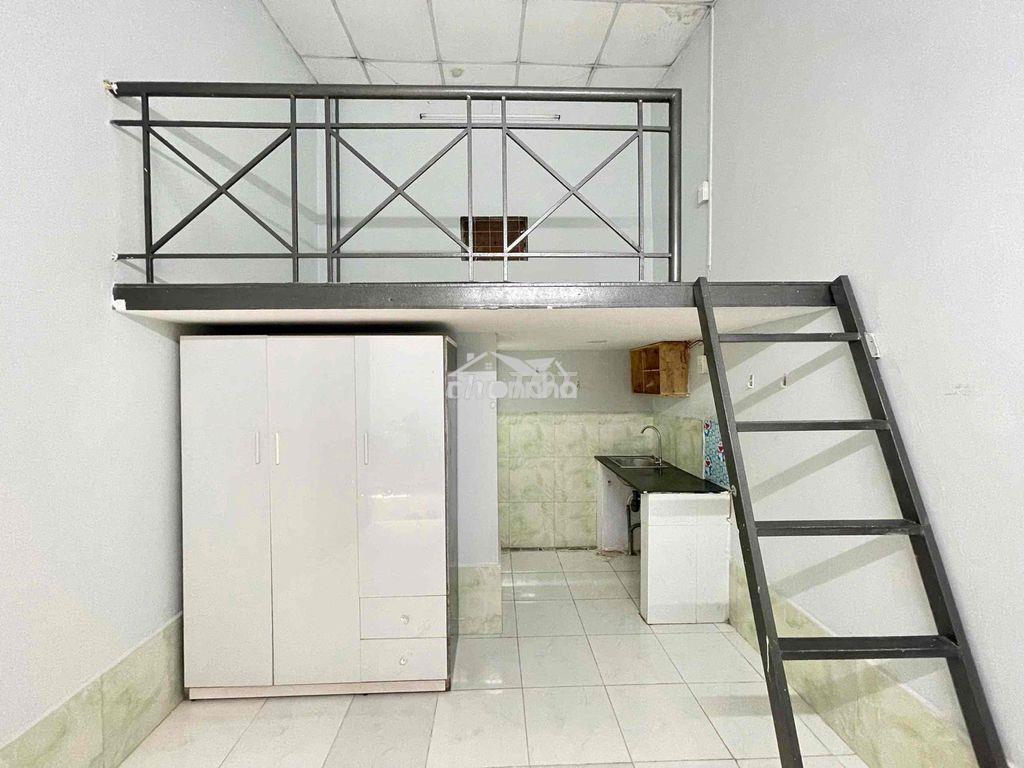 Phòng trọ có gác ngay cvpm quang trung - 4