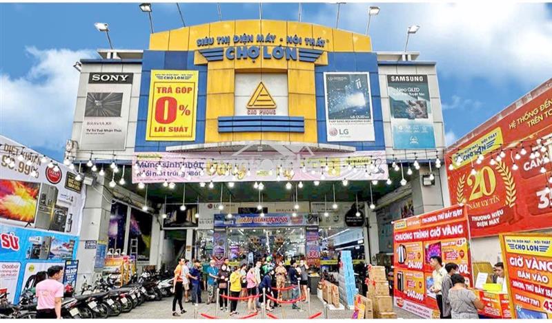 Vip - bán siêu thị điện máy mặt tiền huỳnh tấn phát q7 1193m² odt