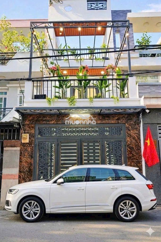 Nhà mới đẹp_đường huỳnh thiện lộc_gần lbb_4x23m_đúc 3 tấm 4pn_s.thượng