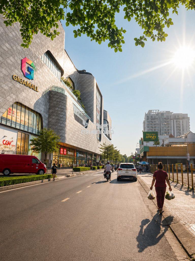 Bán nhà ngay phạm văn đồng - gigamall - 5x15 nở hậu - hxh - chỉ 7 tỷ