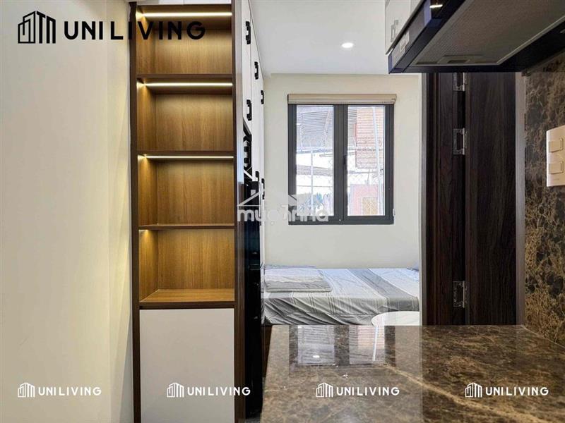 Studio luxury full nội thất đinh bộ lĩnh - gần hutech, uef - 6.4 triệu