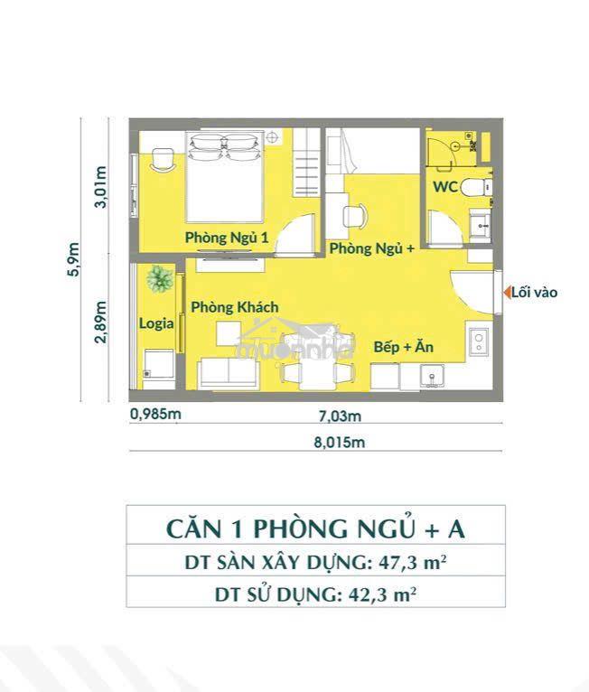 Chung cư noxh gần kcn amata thanh toán 250tr góp 4tr/tháng - 2