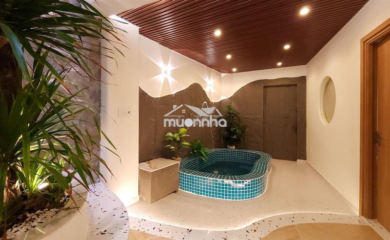 Nhà sát công viên, đg số 59, gò vấp - có phòng gym, hồ bơi, xông hơi.