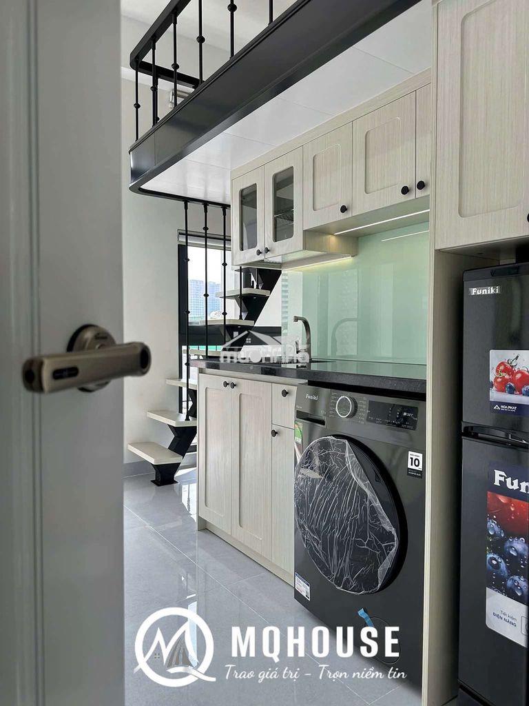 Phòng mới duplex - bancol siu mát, full nt mới+ mgr, ngay hoà bình - 2